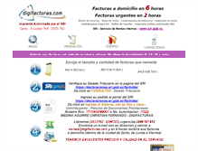 Tablet Screenshot of digifacturas.com